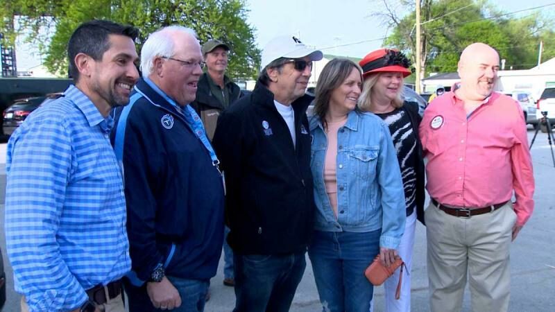 Cancer Survivors Treated with CyberKnife Meet Cyberknife the Race Horse Running in the Kentucky Derby